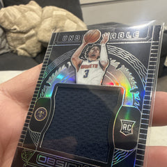 Panini Obsidian Unbreakable Julian Strawther Nuggets RC Mem UM STR 075/2493