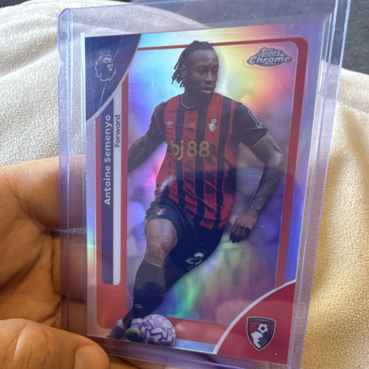 Topps Chrome Antoine Semenyo Refractor AFC Bournemouth Premier League #3 20261