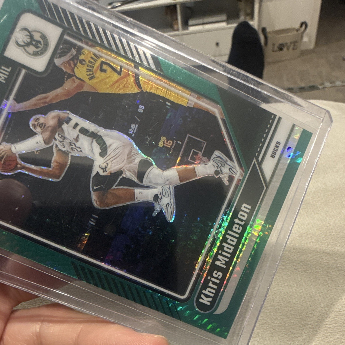 Panini Donruss Optic 2024 25 Khris Middleton Green Prizm #177 095/2493