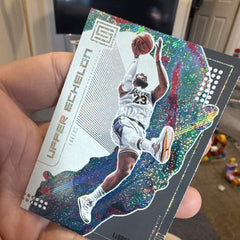 Panini Status 2019 20 Upper Echelon No. 6 LeBron James Lakers Insert3