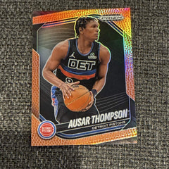 Panini 2024 25 Prizm Ausar Thompson Detroit Pistons #90 Serial #141/2250
