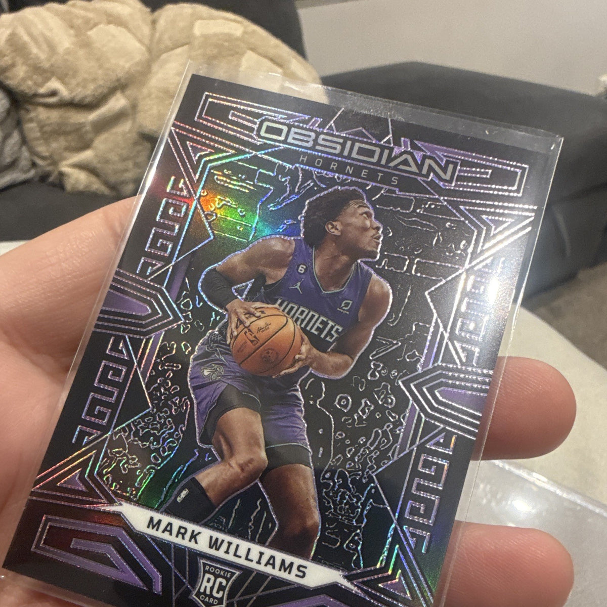 Panini Obsidian Mark Williams Rookie 152 98/99 Charlotte Hornets3