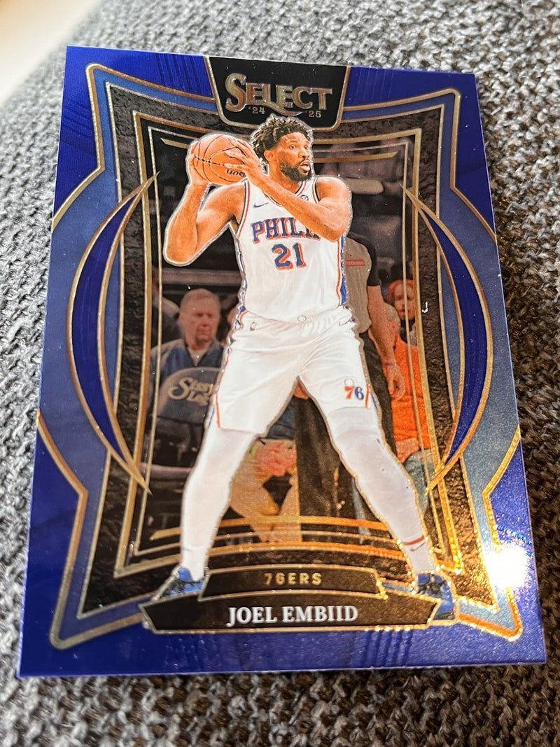 Panini 2024-25 Select Basketball Joel Embiid Concourse No. 6 Philadelphia 76ers0
