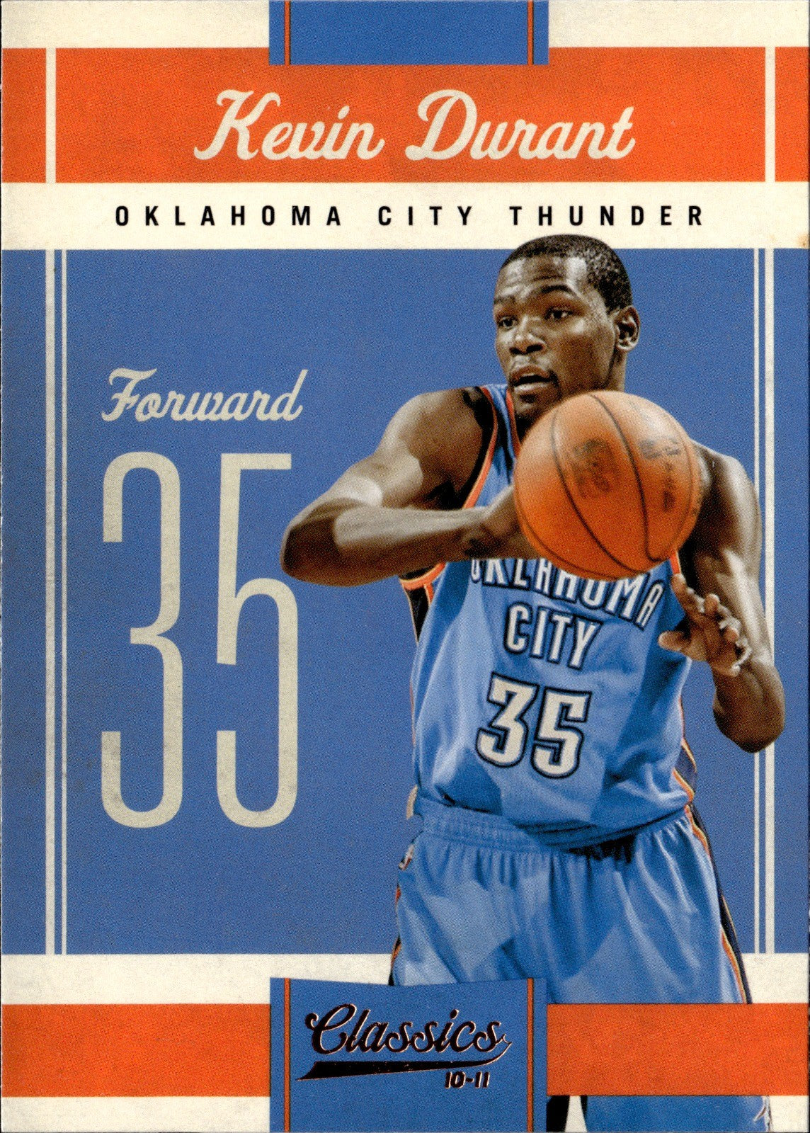 Kevin Durant Base Panini Classics 33 NM0