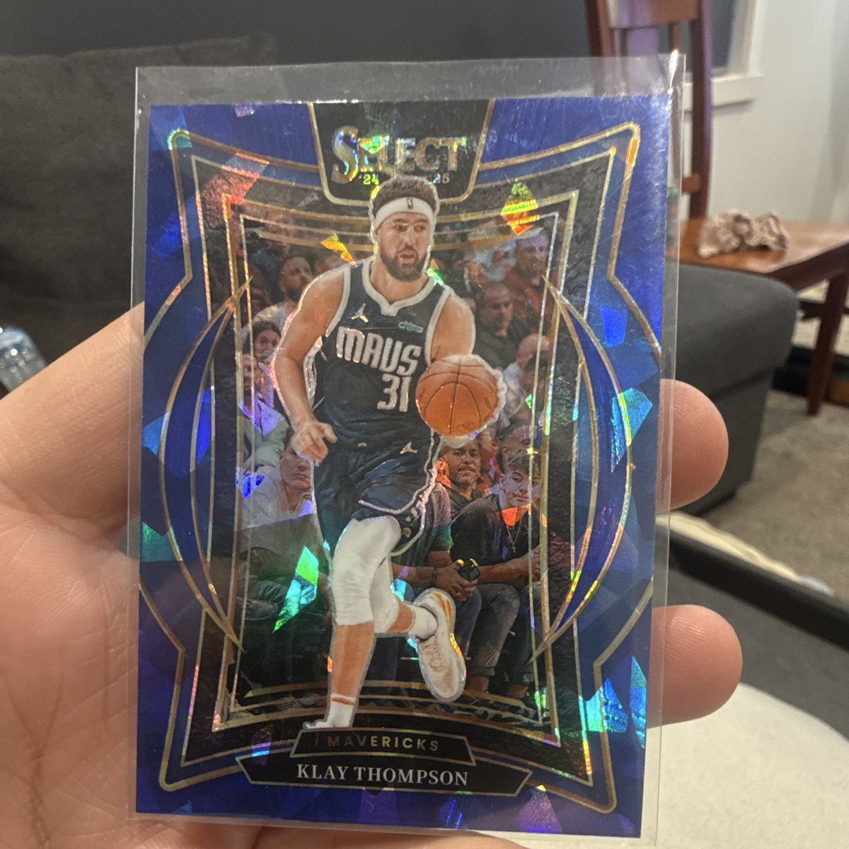 Klay Thompson Prizm 2024 25 Panini Select Concourse No. 38 Mavericks0