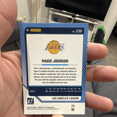 Panini 2024 25 Donruss Optic Magic Johnson Legends Insert #239 Lakers1