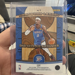 Panini 2024 25 Revolution Shai Gilgeous Alexander Hardwood Legacy Shimmer /1351