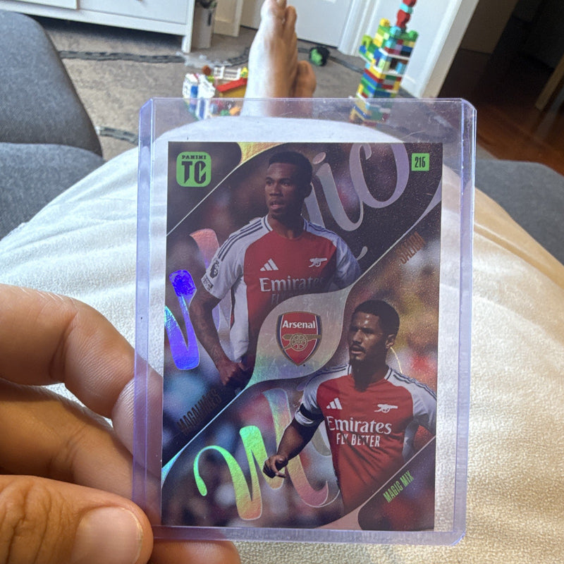 Panini Top Class Premier League Arsenal #216 Gabriel Magalhaes / William Saliba1