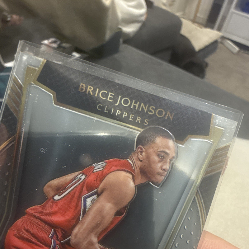 Panini 2016 17 Select Brice Johnson Jersey Patch Insert LA Clippers Card #33