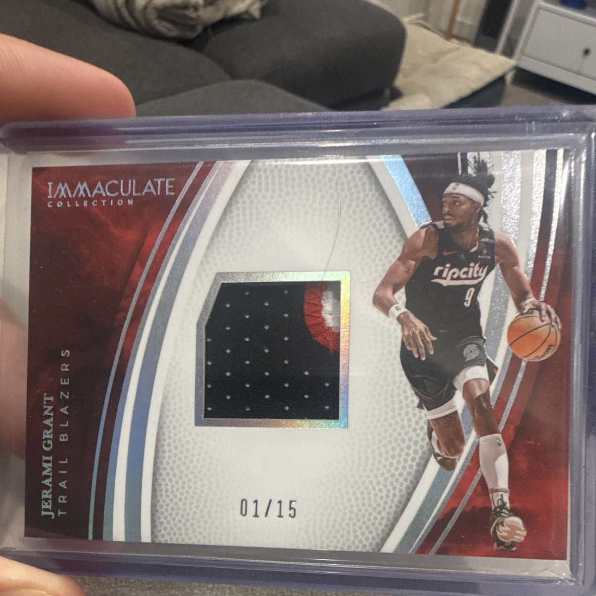 Panini Immaculate 2024 25 Jerami Grant Patch IVM JGP Portland 01/150