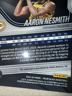 Aaron Nesmith Prizm Black Auto4