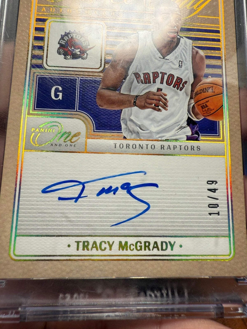 2024 Panini One and One "The One & Only" Autograph Tracy McGrady3