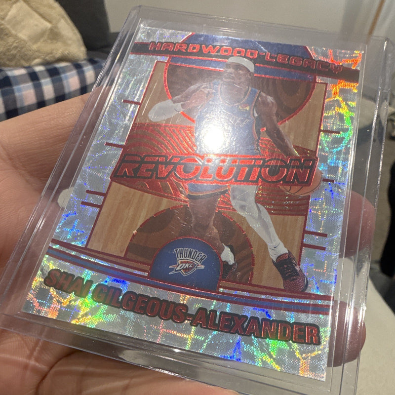 Panini 2024 25 Revolution Shai Gilgeous Alexander Hardwood Legacy Shimmer /1354