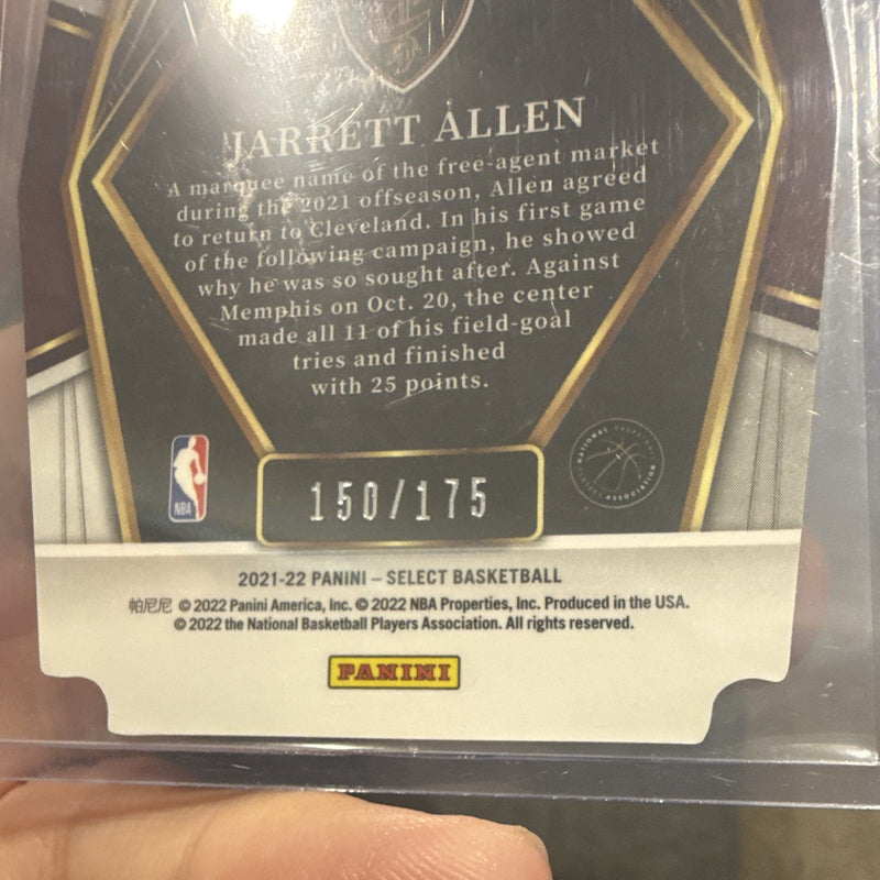 Panini Select 2021 22 Jarrett Allen Prizm Premier Level #152 150/1752