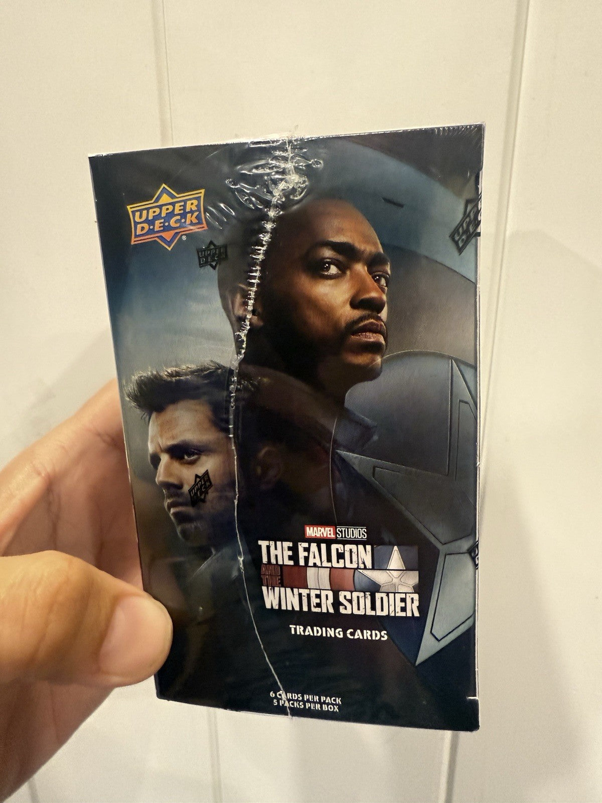 Upper Deck Marvel Falcon & Winter Soldier Box Yellow Parallels2