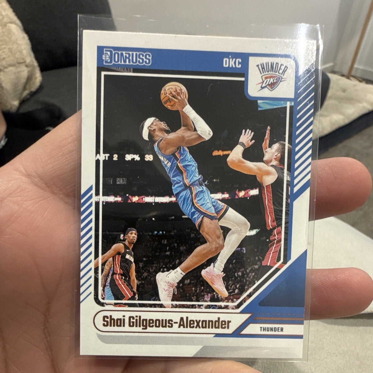 2024 25 Panini Donruss Shai Gilgeous Alexander Base OKC Thunder 1230