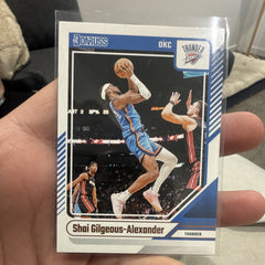 2024 25 Panini Donruss Shai Gilgeous Alexander Base OKC Thunder 1230