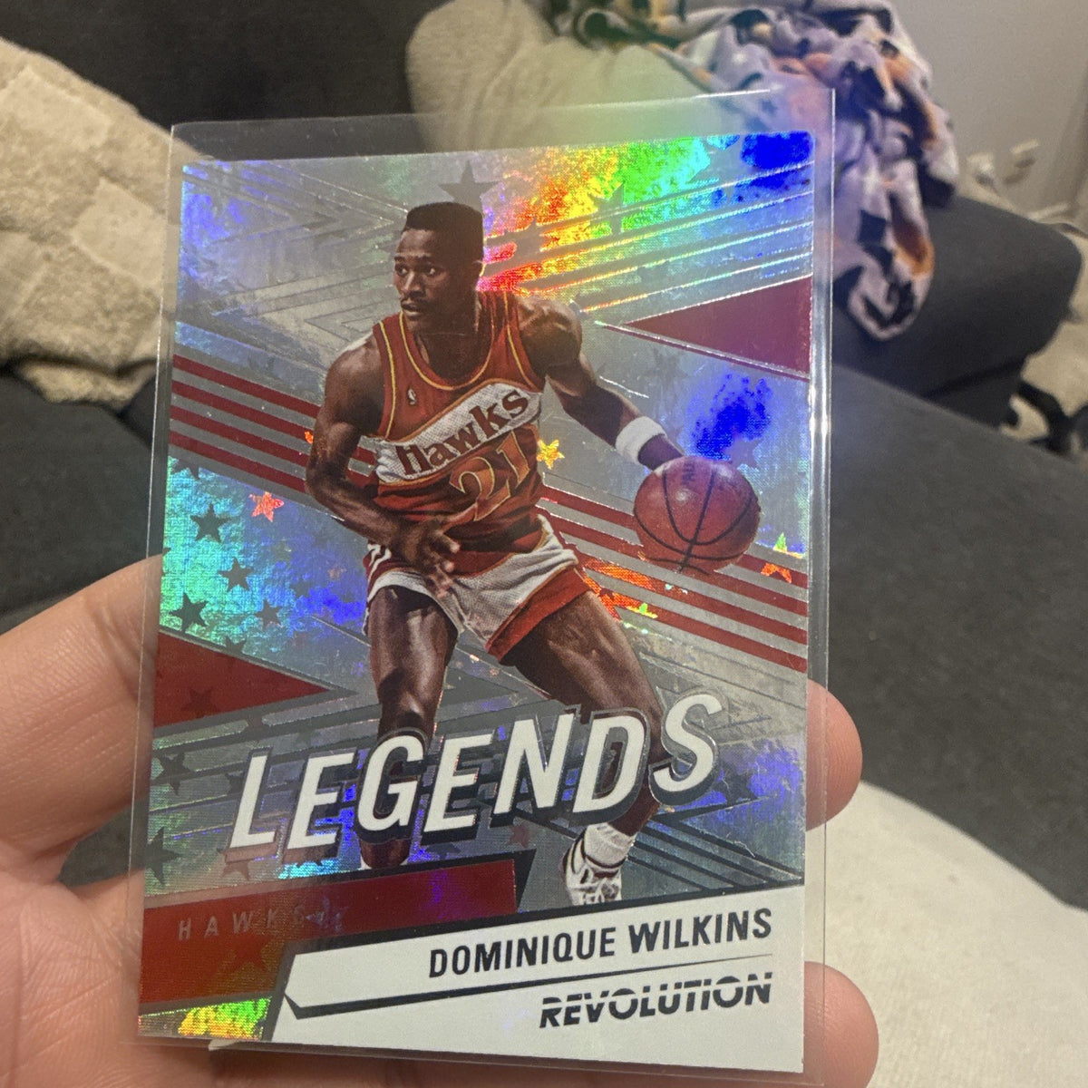 Panini 2024 25 Revolution Legends Astro Dominique Wilkins Atlanta Hawks 1620