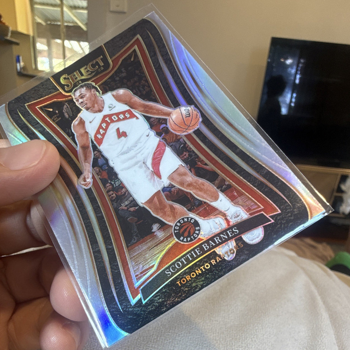 2024 25 Panini Select Basketball Scottie Barnes 323 Mezzanine Prizm Raptors3