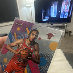 Topps Finest Noa Essengue Rookie RC Chicago Bulls NBA Basketball Card #122