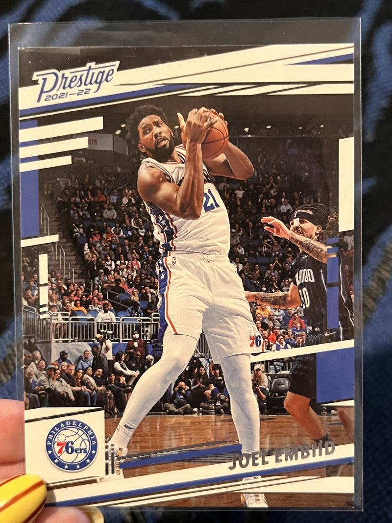 Panini 2021 22 Chronicles Prestige Basketball Base Set Joel Embiid 76ers 721