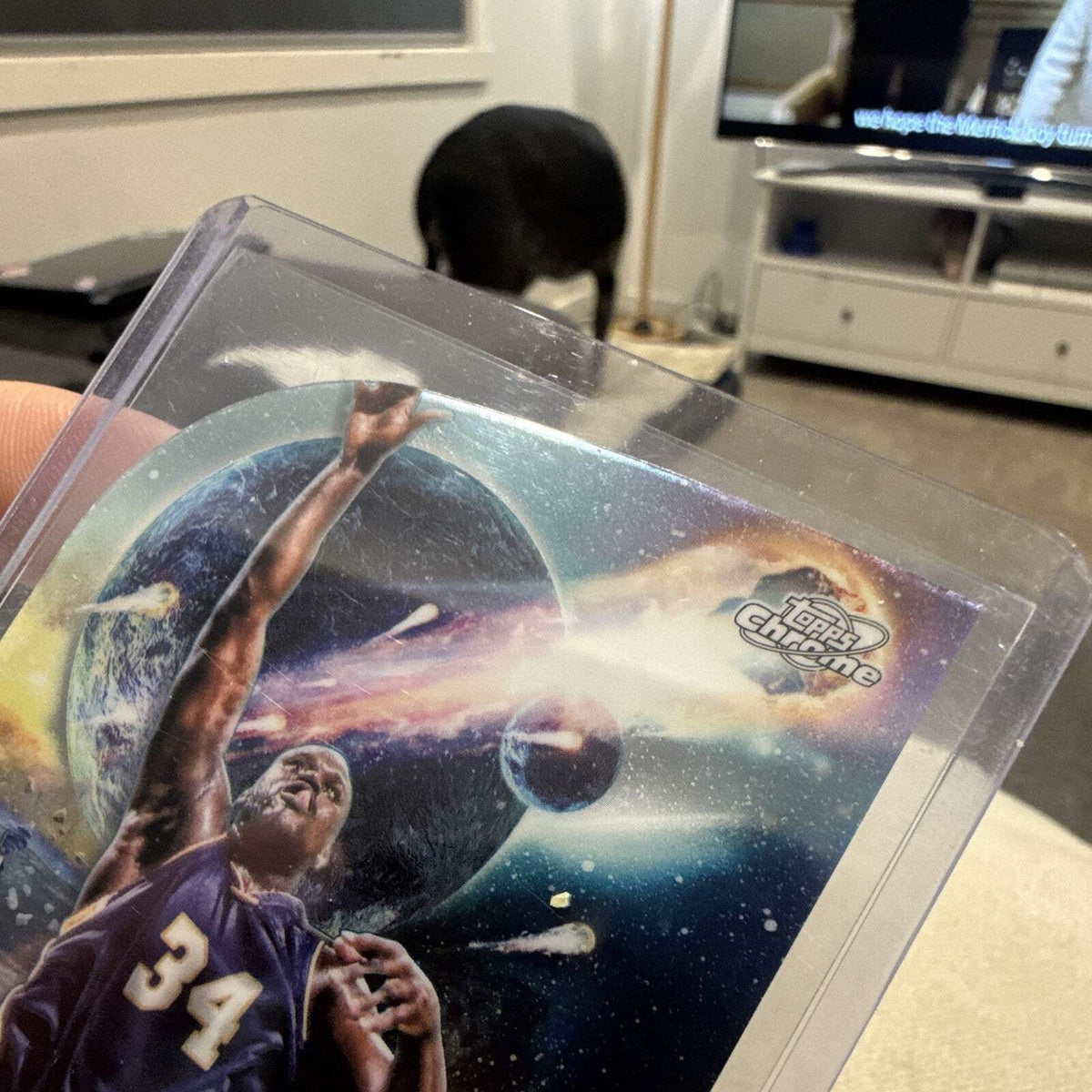 Topps 2024 Topps Chrome Shaquille O'Neal Launched Into Orbit LIO 21 Lakers2