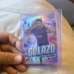 Topps James Tarkowski Golazo GZ 3 Topps Chrome Everton Premier League 2022 230