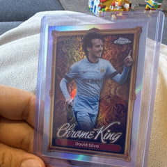 Topps David Silva Chrome King Insert Topps Chrome Premier League CK13 2025/260