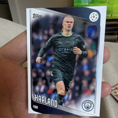 Topps UEFA Champions League Erling Haaland Man City 2026 Sticker #1810