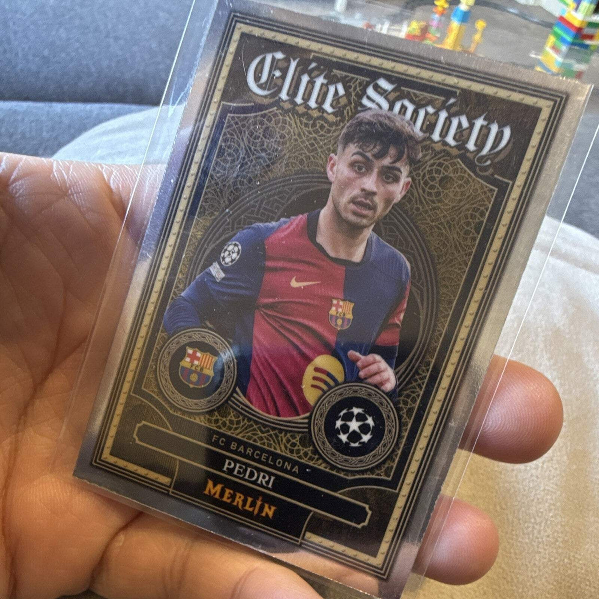 Topps Merlin UCL Elite Society Pedri FC Barcelona ES 7 Insert 2023 242