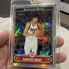 Topps Chrome Andrew Bogut Refractor #113 Milwaukee Bucks 20070