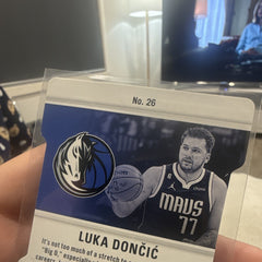 Panini 2023 24 Donruss Elite Spellbound Luka Dončić No. 26 Mavericks DIECUT2