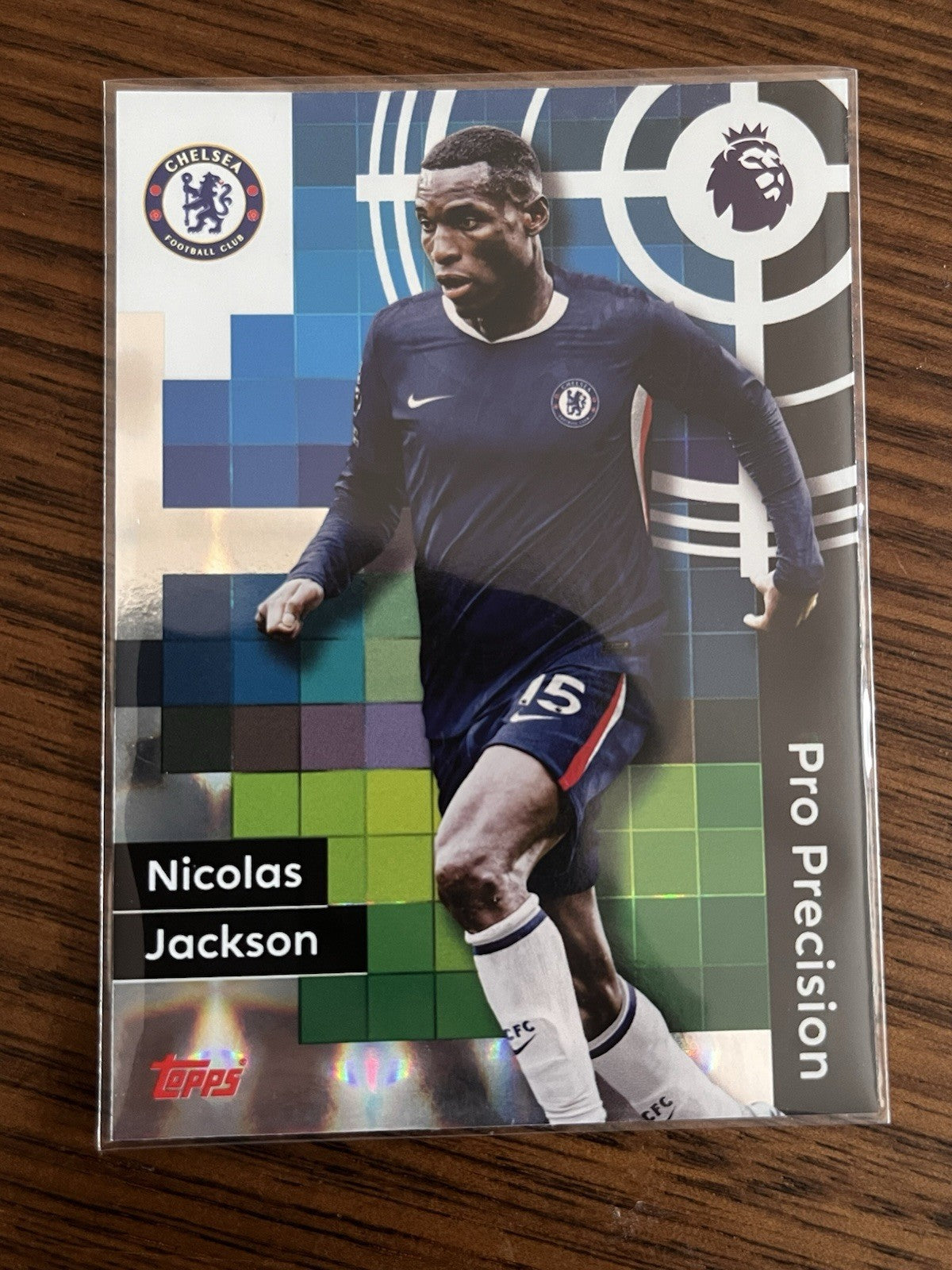 Nicolas Jackson Pro Precision Parallel Topps Premier League 2025/26 4061