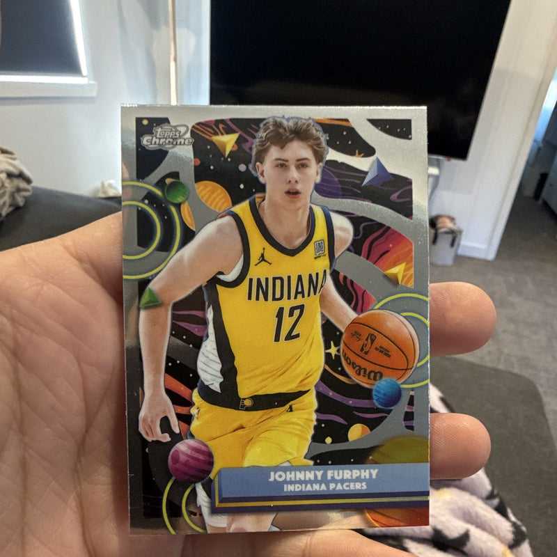 Topps Chrome Johnny Furphy Rookie Indiana Pacers #169 NBA 20260