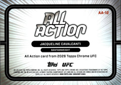 Jacqueline Cavalcanti All Action Topps Chrome UFC   All Action AA 12 NM1