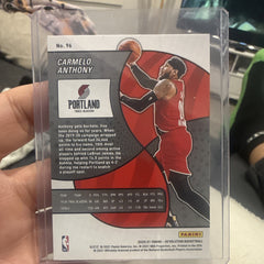 Panini 2020 21 Revolution Carmelo Anthony Portland Trail Blazers Insert 961