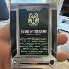 Panini Prizm 2024 25 Global Reach No. 4 Giannis Antetokounmpo Bucks1