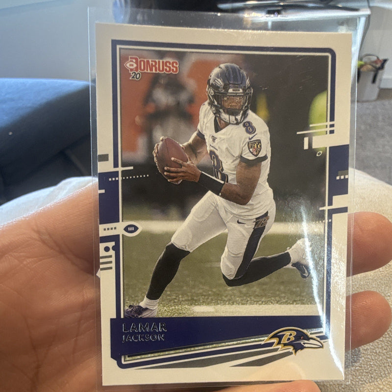 Panini Donruss Football 2020 Lamar Jackson Base Baltimore Ravens #330
