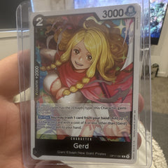 Bandai Gerd OP 17 OP17 081 R English One Piece Character Card0