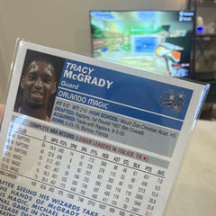 Topps 2003 04 Tracy McGrady Base Set Orlando Magic #1 Basketball Card2