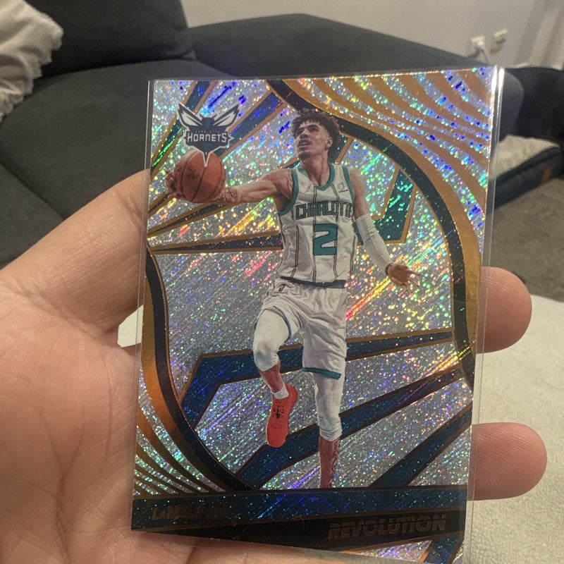 Panini 2021 22 Revolution LaMelo Ball Charlotte Hornets No. 1 Parallel0