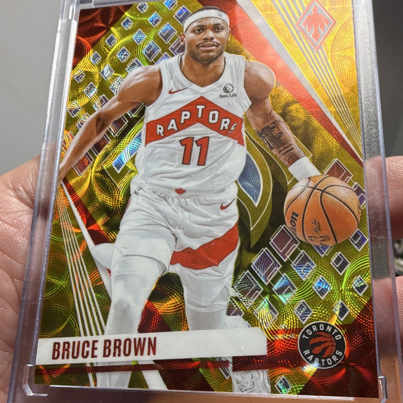 Panini Phoenix 2023-24 Bruce Brown Toronto Raptors 76 Serial Numbered 07/102