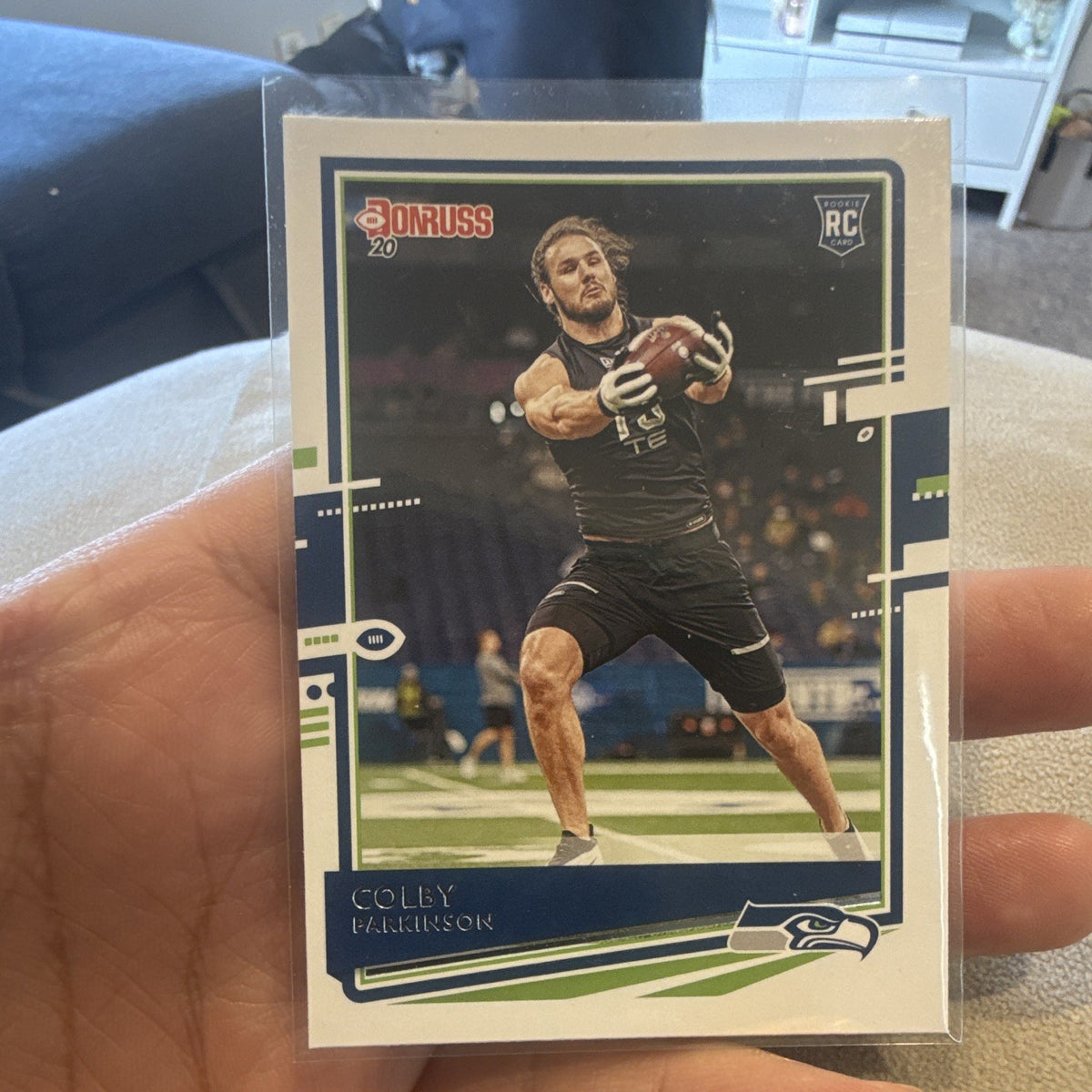 Panini 2020 Donruss Football Colby Parkinson Rookie RC #277 Seahawks0