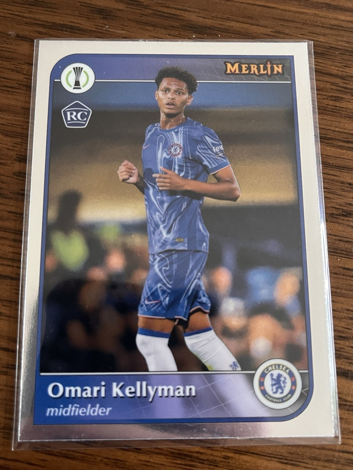 Topps Omari Kellyman Rookie Merlin Collections Chelsea FC #711