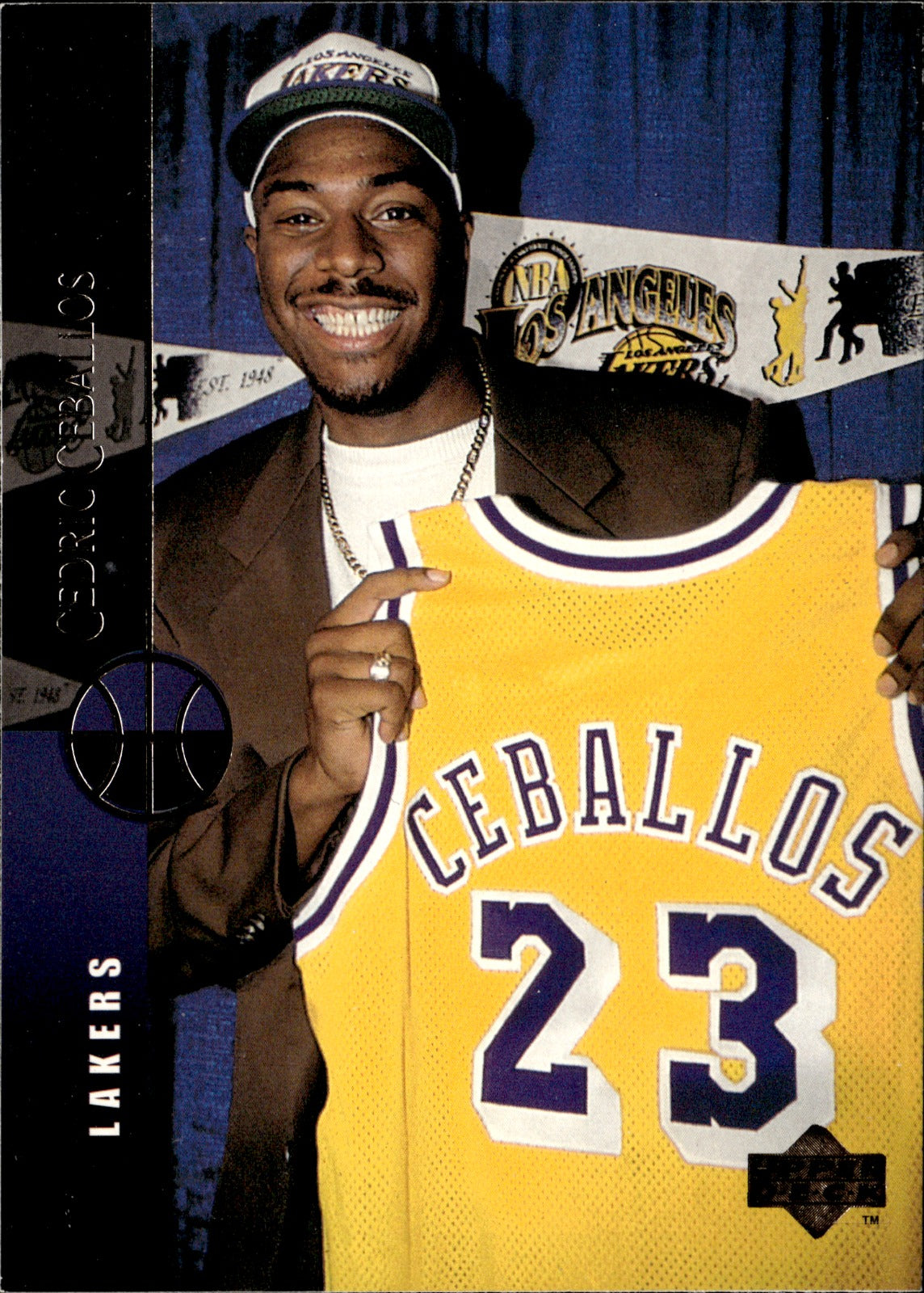 Cedric Ceballos Base Upper Deck 151 NM0