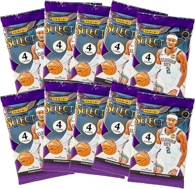 Mega Box de cartes de basket NBA Panini Select 2024-25-2