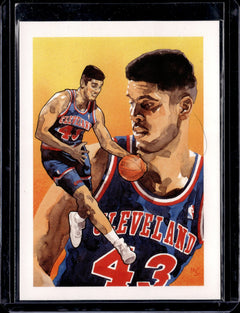 Brad Daugherty Base Hoops 507 NM0