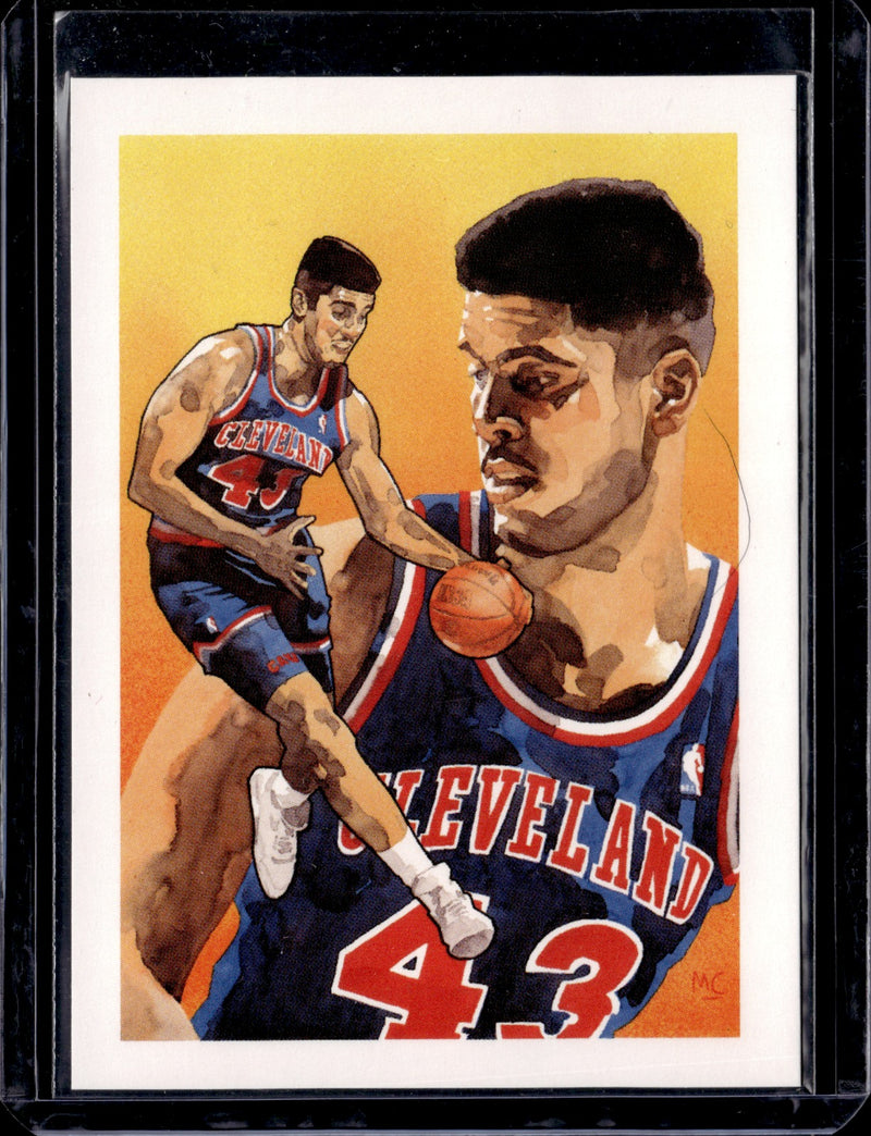 Brad Daugherty Base Hoops 507 NM0