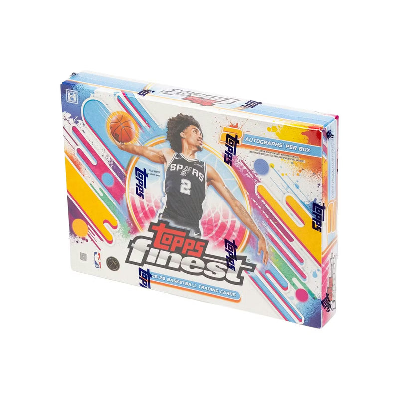 Boîte de loisir de basket-ball Topps Finest 2025/26-1