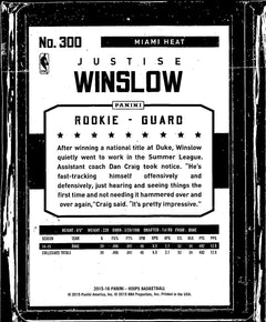 Justise Winslow Base Hoops 300 NM1